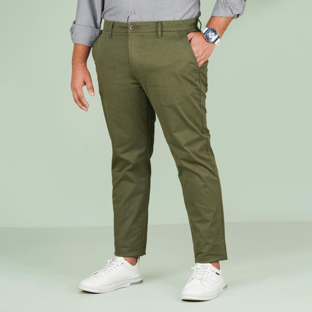 EXPORT TWILL CHINO DEEP OLIVE