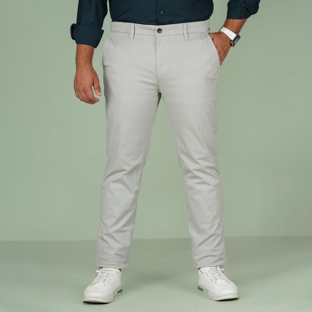 EXPORT TWILL CHINO light silver gray